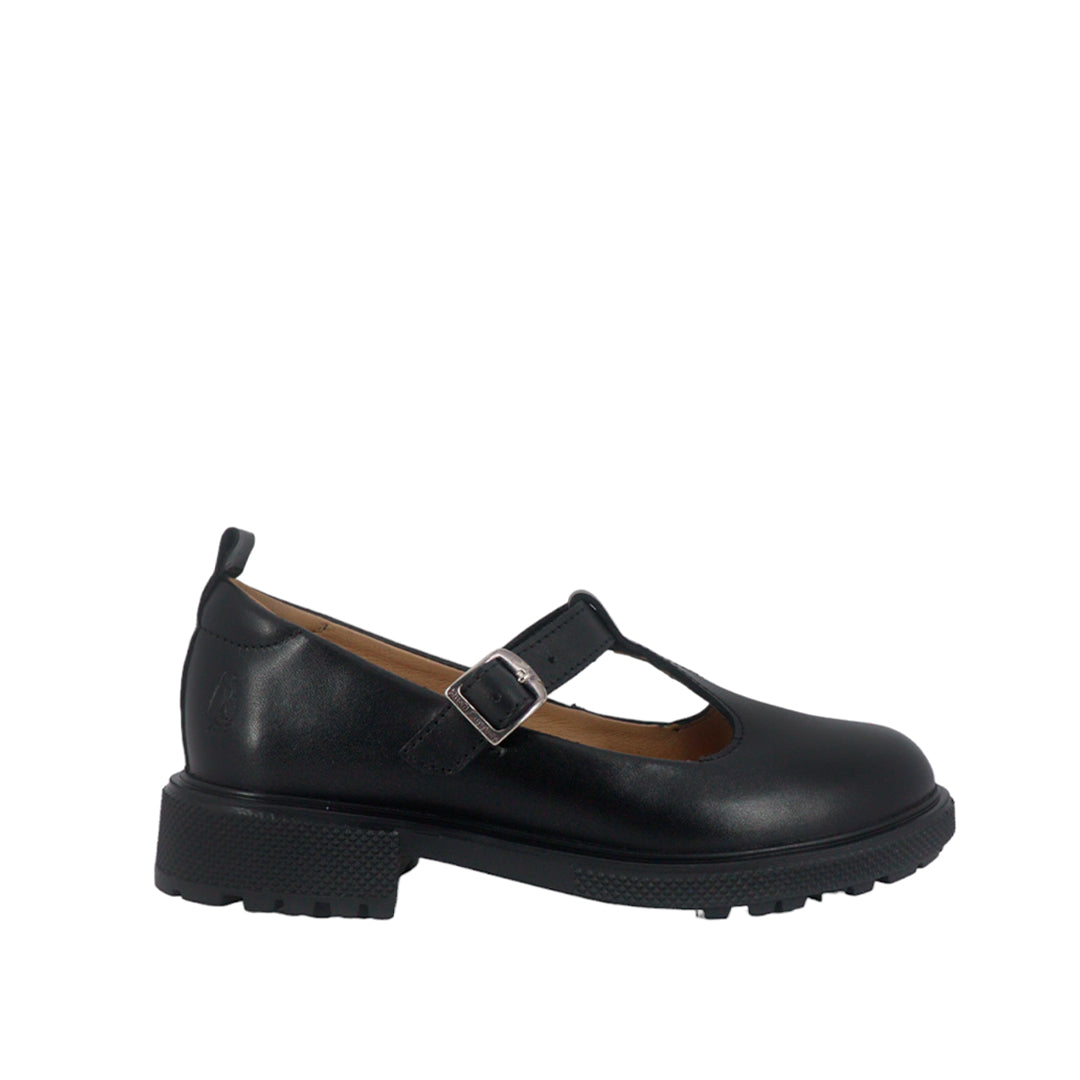 Zapatos escolares Arianna para niña color negro