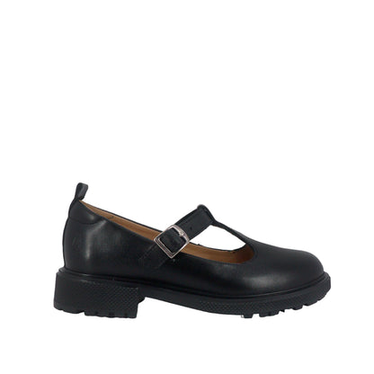 Zapatos escolares Arianna para niña color negro