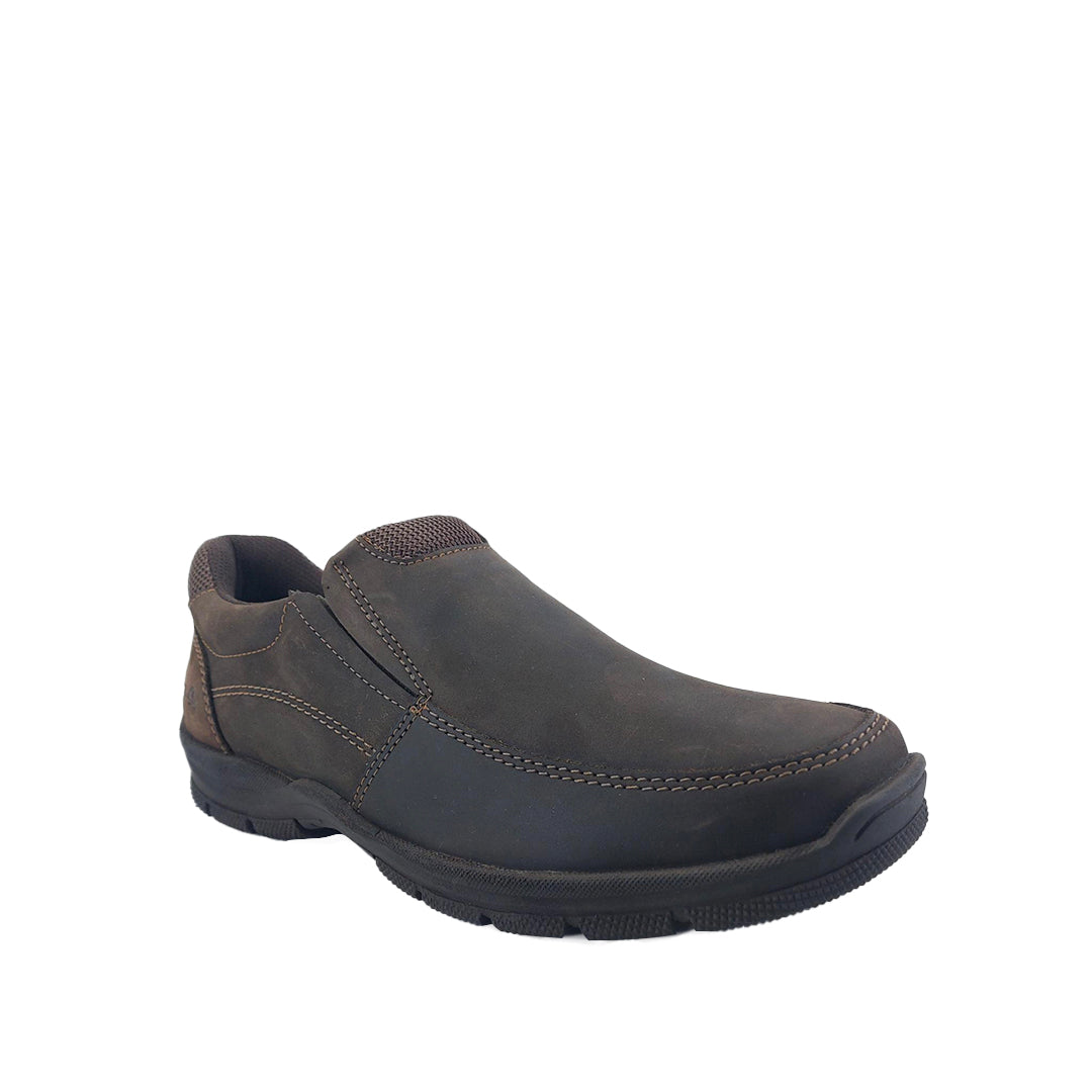Zapatos casuales Gilberto Slip On para hombre color café