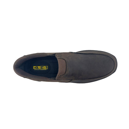 Zapatos casuales Gilberto Slip On para hombre color café