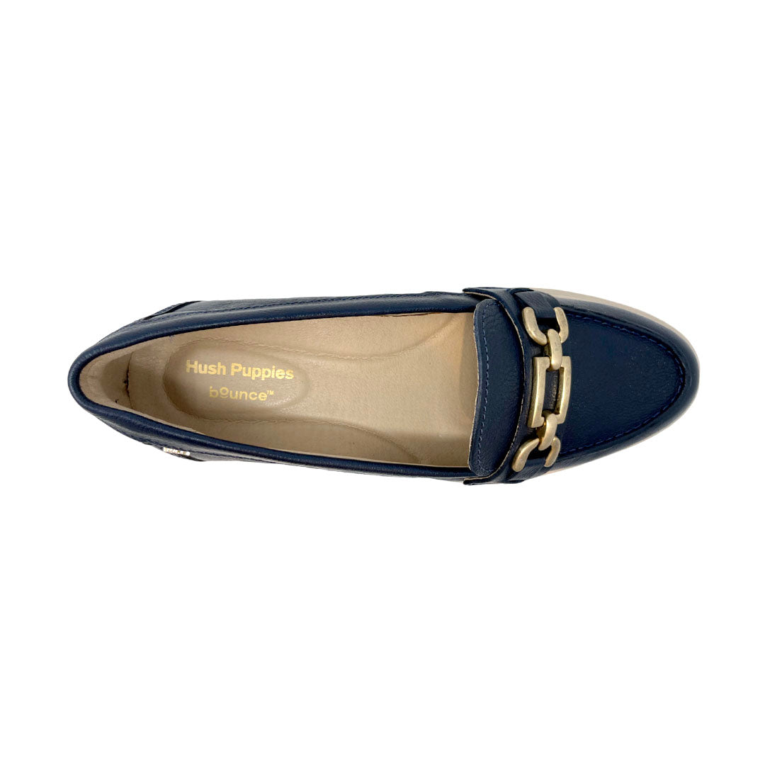Mocasines Silvana para mujer color navy