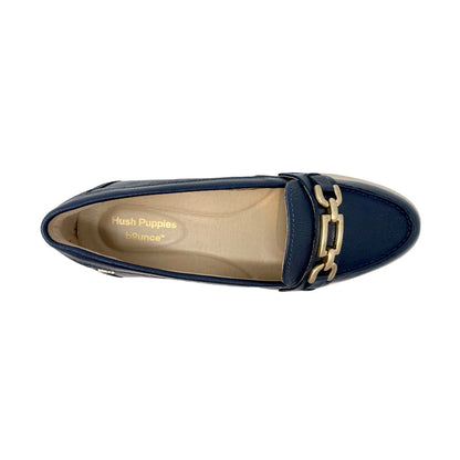 Mocasines Silvana para mujer color navy