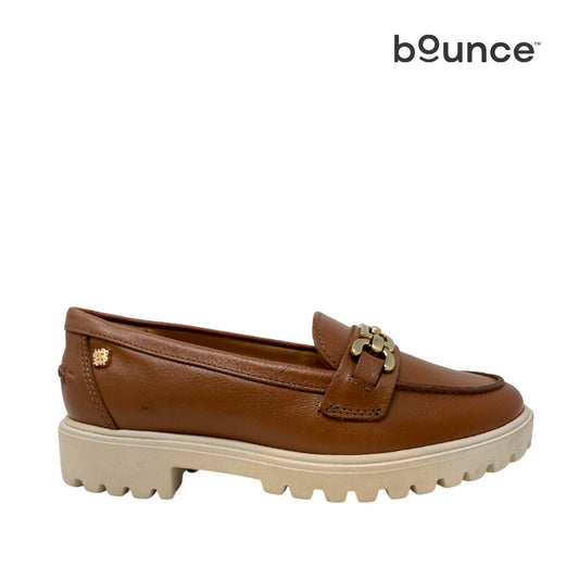 Mocasines Silvana para mujer color tan