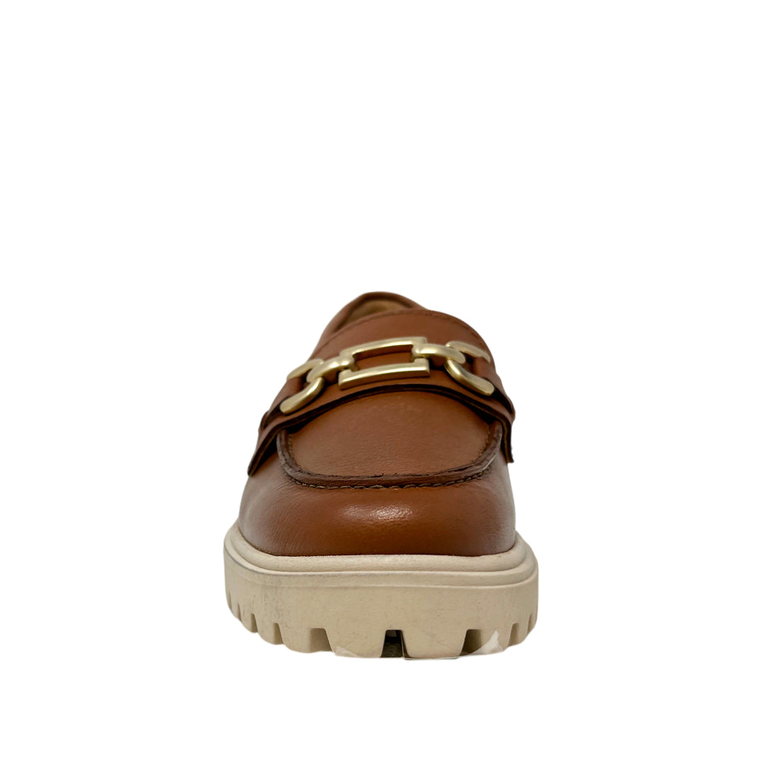 Mocasines Silvana para mujer color tan