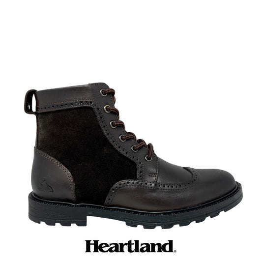 Botas Yael para hombre color café