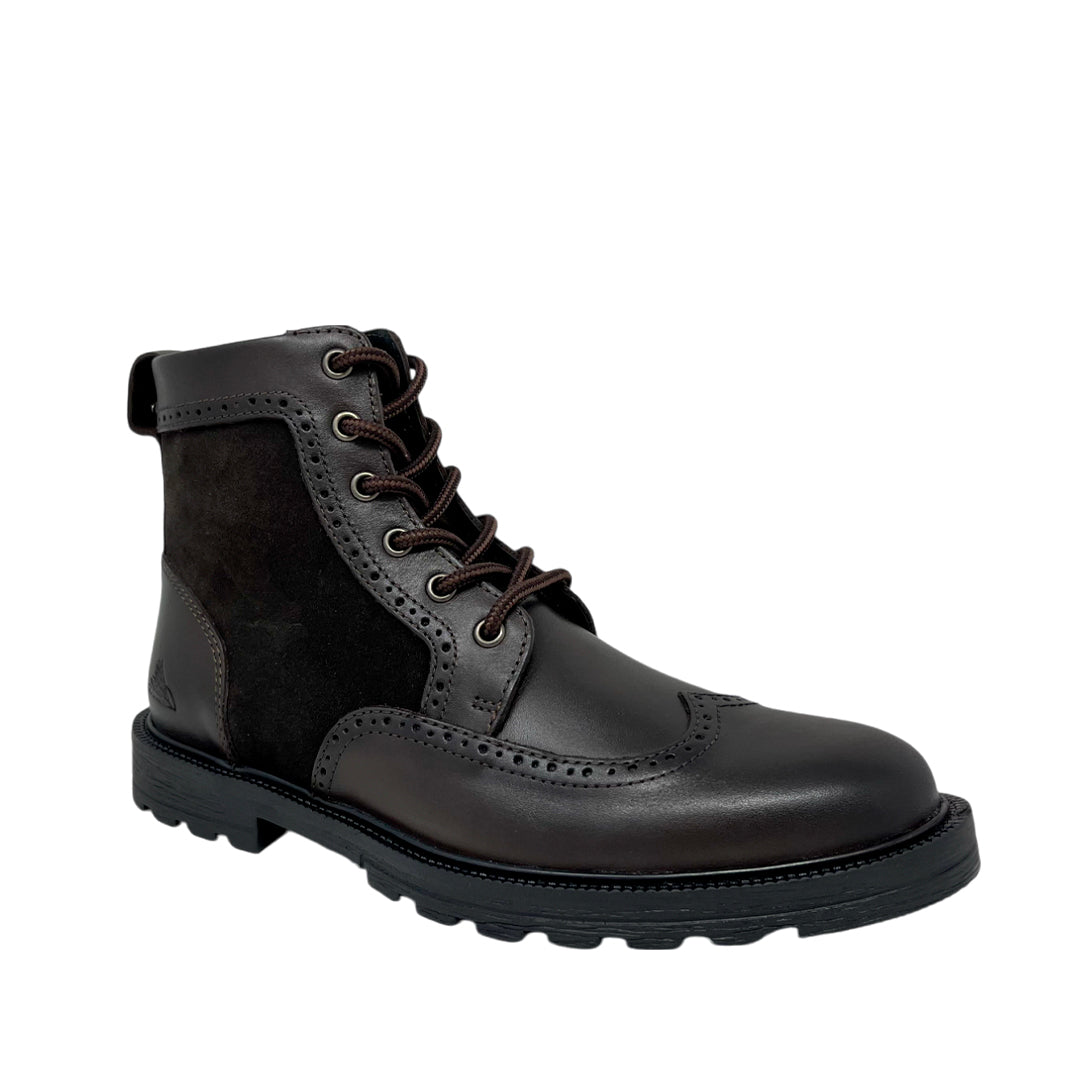Botas Yael para hombre color café