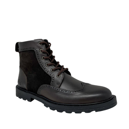 Botas Yael para hombre color café