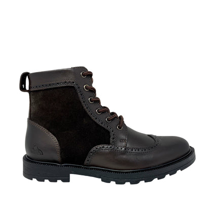 Botas Yael para hombre color café