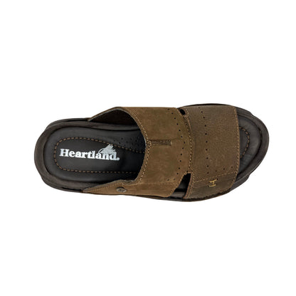 Sandalias Zorh para hombre color café