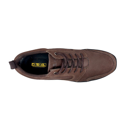 Zapatos casuales Gilberto Oxford para hombre color café