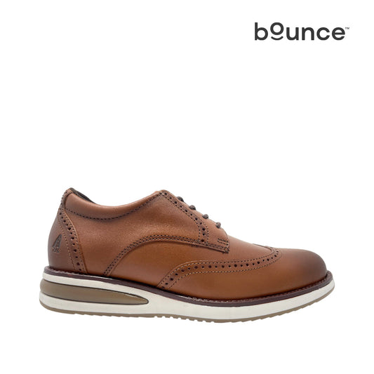 Zapatos casuales Simone Wingtip para hombre color tan