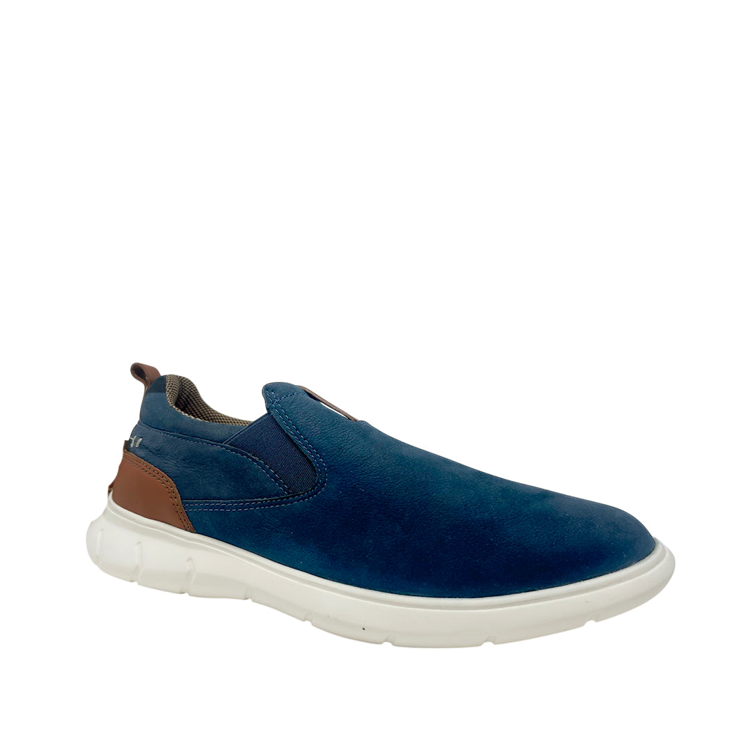 Zapatos Sabater Slip On para hombre color azul