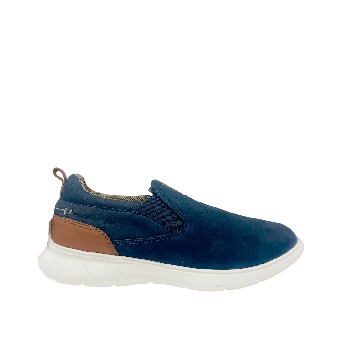 Zapatos Sabater Slip On para hombre color azul