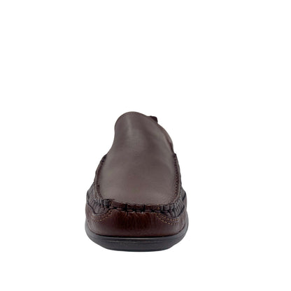 Zapatos casuales Lissandro Slip On para hombre color café