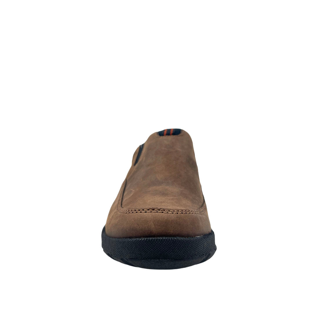 Zapatos casuales Berto Slip On para hombre color café