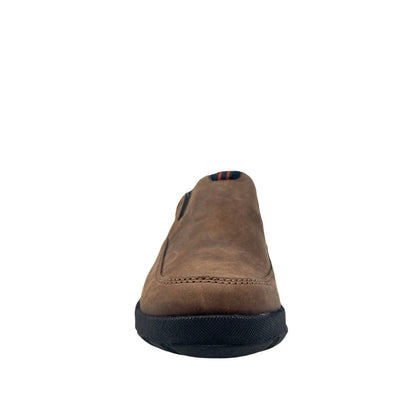 Zapatos casuales Berto Slip On para hombre color café
