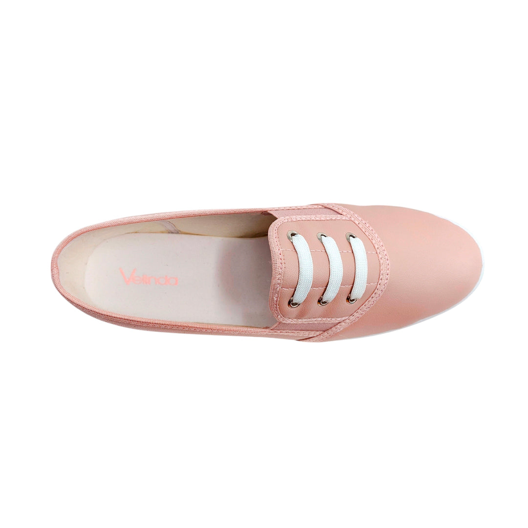 Dinas Lina Oxford para mujer color blush