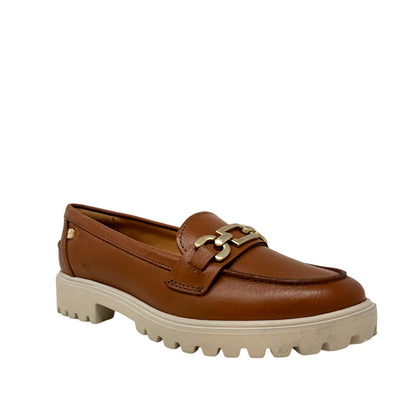 Mocasines Silvana para mujer color tan
